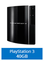 Sony PlayStation 3 Console (40Gb) (Refurbished by EB Games) (preowned)
