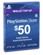 PlayStation Network Card - $50