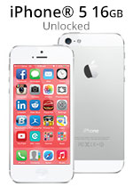 iPhone® 5 16GB Unlocked - White (Refurbished by EB Games) (preowned)