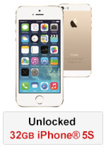 iPhone 5S 32GB - Gold (Refurbished by EB Games) (preowned)