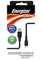 Energizer Charge Cable For PlayStation 4 and Xbox One