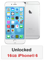 iPhone® 6 16GB Unlocked - Silver (Refurbished by EB Games) (preowned)