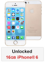 iPhone® 6 16GB Unlocked - Gold (Refurbished by EB Games) (preowned)