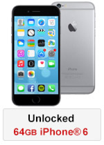 iPhone® 6 64GB Unlocked - Space Grey (Refurbished by EB Games) (preowned)