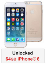 iPhone® 6 64GB Unlocked - Gold (Refurished by EB Games) (preowned)