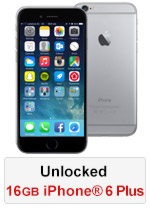 iPhone® 6 Plus 16GB Unlocked - Space Grey (Refurbished by EB Games) (preowned)