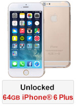 iPhone® 6 Plus 64GB Unlocked - Gold (Refurbished by EB Games) (preowned)