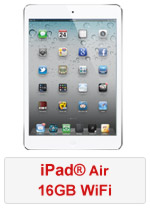 iPad® Air 16GB WiFi - White (Refurbished by EB Games) (preowned)