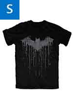 Batman vs Superman - Batman Dripping Logo T-shirt - Small