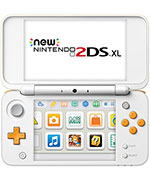 Nintendo 2DS XL Portable Console - White and Orange