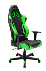 DXRacer Racing Series LED Gaming Chair (Black & Green)