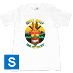 Crash Bandicoot - Aku has my Backu Mens T-Shirt - White - Size: S