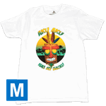 Crash Bandicoot - Aku has my Backu Mens T-Shirt - White - Size: M