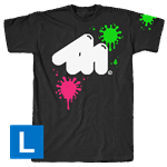 Splatoon 2 - Bubble Splat Mens T-Shirt - Black - Size: L