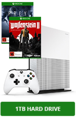 Xbox One S 1TB Console + 2 Games