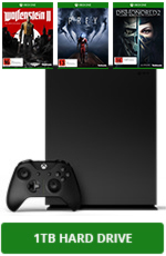 Xbox One X + 3 Games