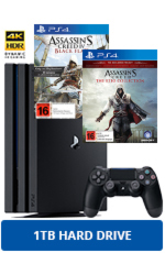PS4 Pro Console + 2 Games