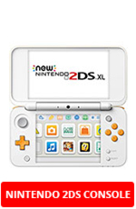 New Nintendo 2DS XL Orange & Black Console