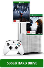 500GB Xbox One Console + 2 Games