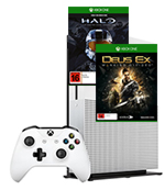 500GB Xbox One S Console + 3 Games